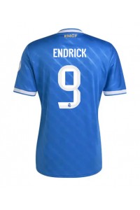 Real Madrid Endrick #9 Voetbaltruitje 3e tenue 2025-26 Korte Mouw